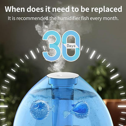 Humidifier Cleaning Fish: 12 Packs Humidifier Tank Cleaner Ball Compatible - Image 6