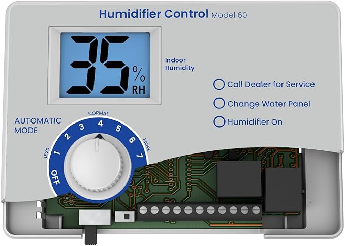 AprilAire 60 Automatic Digital Whole-House Humidifier Control Humidistat - Image 7