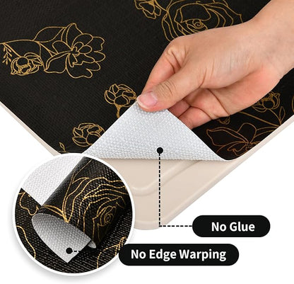 Shelf Liners for Kitchen Cabinets 17.5in x 30FT Non Adhesive Drawer Liner Black - Image 5
