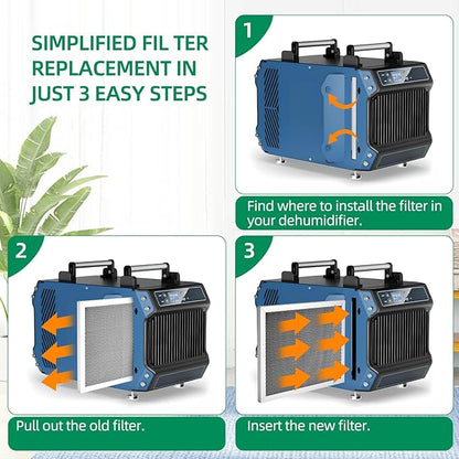 MERV-1 Filter Replacement for Crawlspace Dehumidifiers Galaxy60, Galaxy85P - Image 6