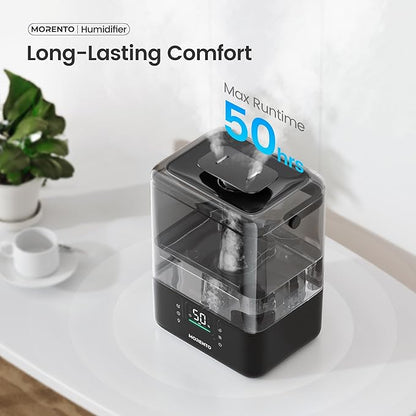Smart Humidifiers for Bedroom Large Room Home, 6L Cool Mist Top Fill Humidifier - Image 4