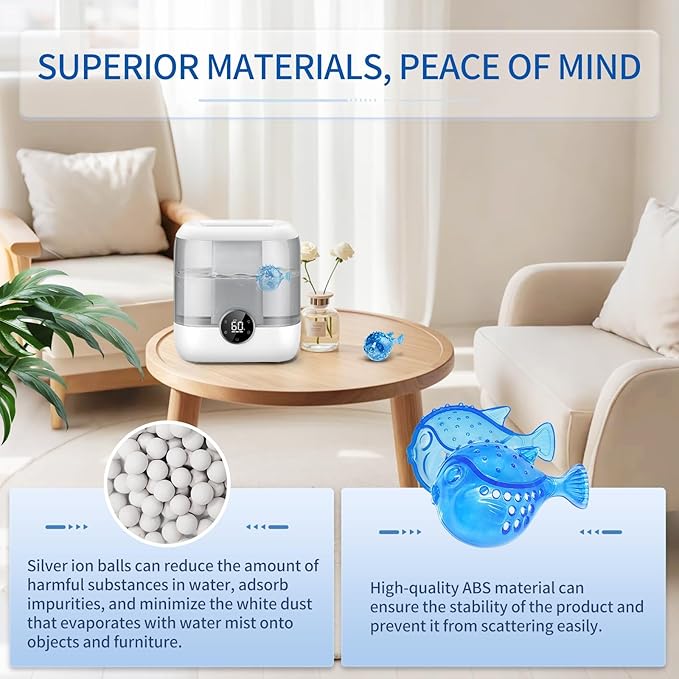 Humidifier Cleaning Fish 12-Pack: Demineralization Cartridge to Purifier Water - Image 6