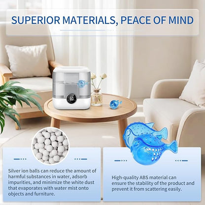 Humidifier Cleaning Fish 12-Pack: Demineralization Cartridge to Purifier Water - Image 6