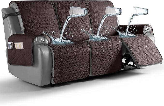 TAOCOCO 100% Waterproof Recliner Cover, Non-Slip Washable Reclining Couch Cover by TAOCOCO