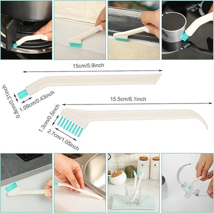 Nuenen 16 Pcs Small Household Cleaning Brushes - Image 4