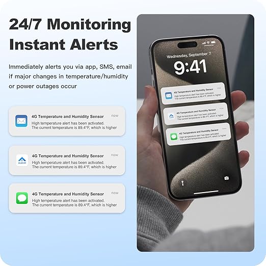 RV Pet Temperature Monitor - 4G Cellular Remote Monitor - Image 6