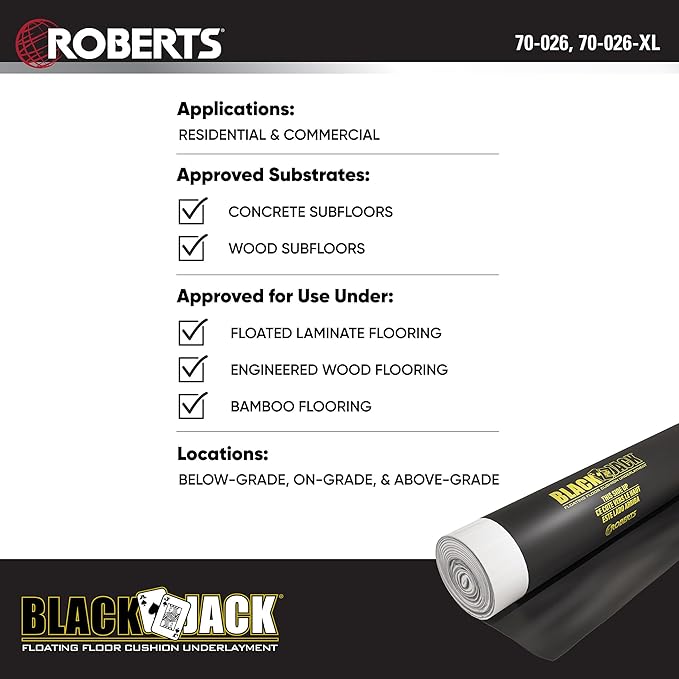 Roberts Black Jack Underlayment - Image 8