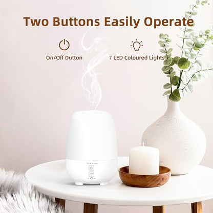 150ML Rechargeable Battery Operated Essential Oil Diffuser, 7-Hour Runtime - Image 5