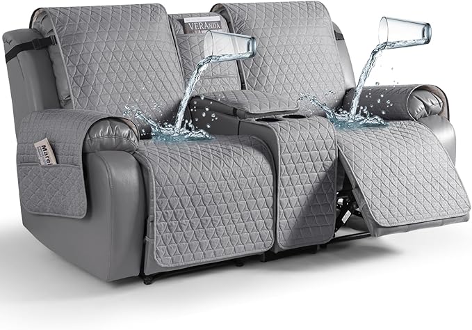 TAOCOCO 100% Waterproof Loveseat Recliner Couch Sofa Covers by TAOCOCO