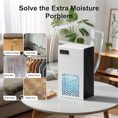 Dehumidifiers for Home, 99oz Water Tank Dehumidifier for Bedroom Basement - Image 7