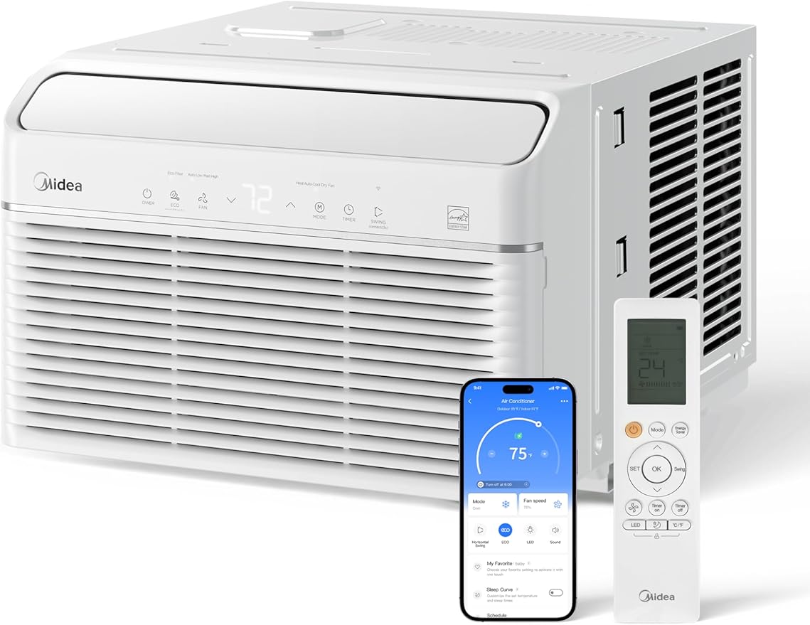 Midea Inverter Window Air Conditioner by Makeyourselfathome