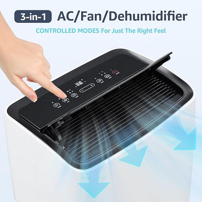 12, 000 BTU Portable AC Units for Rooms, 3-In-1 Portable Air Conditioner Up to - Image 4