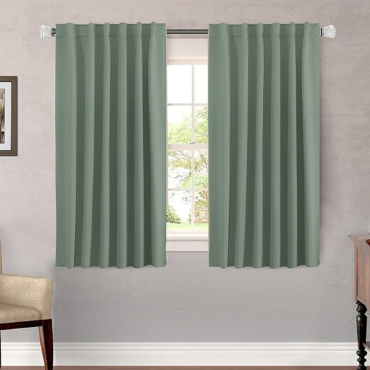 H.VERSAILTEX Blackout Curtains Thermal Insulated Window Treatment Panels Room by HVERSAILTEX