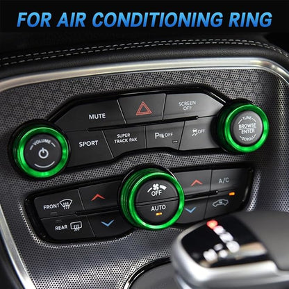 3PCS Air Conditioner Switch Button Knob Cover, Auto Accessories Climate Control - Image 2