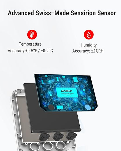 ThermoPro Bluetooth Hygrometer Thermometer, 260FT Wireless Remote Temp and - Image 4