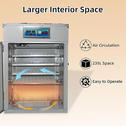 XKV 352 Egg Incubator with Automatic Egg Turning, Temperature Control and - Image 5