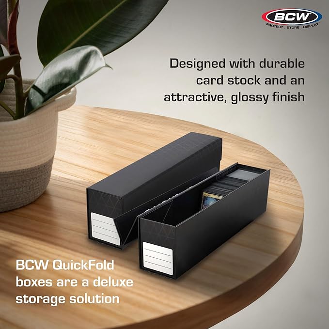 BCW QuickFold Card Boxes for Sleeved Cards - Image 4