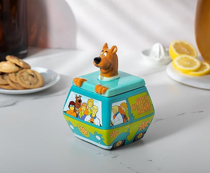 Silver Buffalo Scooby-Doo Mystery Machine Small Sculpted Ceramic Snack Jar - Image 8