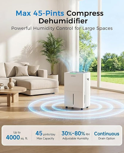 4000 sq.ft Dehumidifier for Basement - Image 2