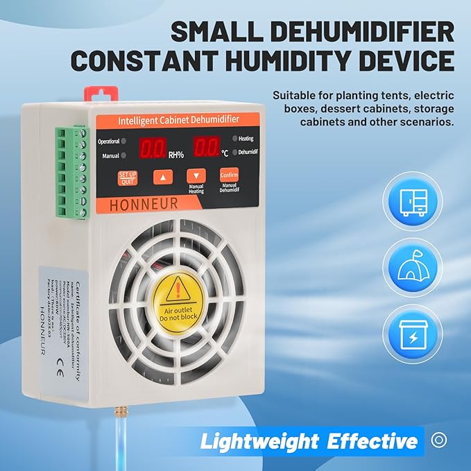 Fully automatic mini dehumidifier and constant humidity device 60W - Image 2