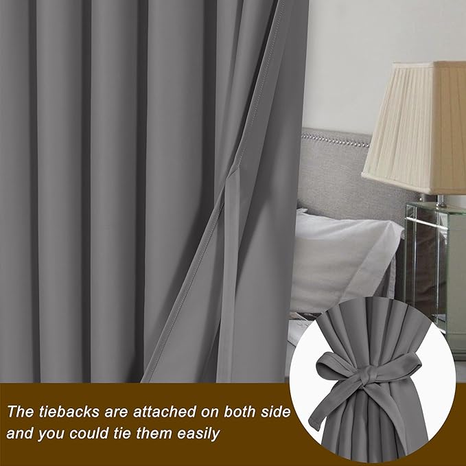 Hiasan Patio Sliding Door Curtain Panel, Bedroom Partition, Shared Office Space - Image 3