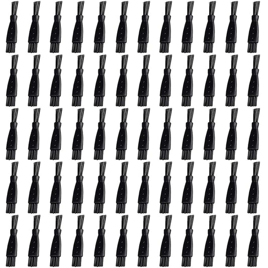 60PCS Men's Electric Shavers Cleaning Brush Double-Sided Shavers Brush Hair by LinMei
