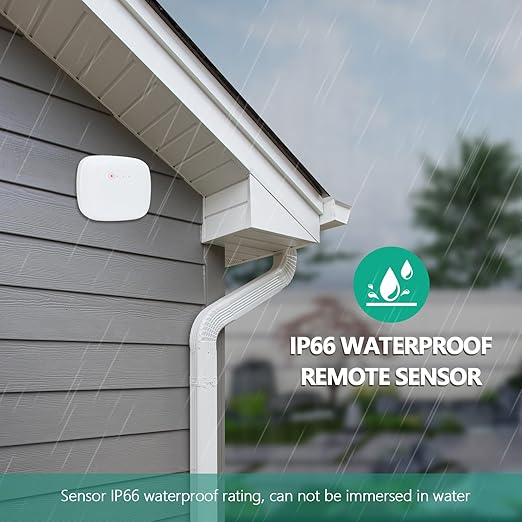 Indoor Outdoor Thermometer Wireless, Outside Digital Thermometer Humidity - Image 3