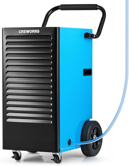 CREWORKS 180 PPD Commercial Dehumidifier, 180 Pint Dehumidifier by CREWORKS