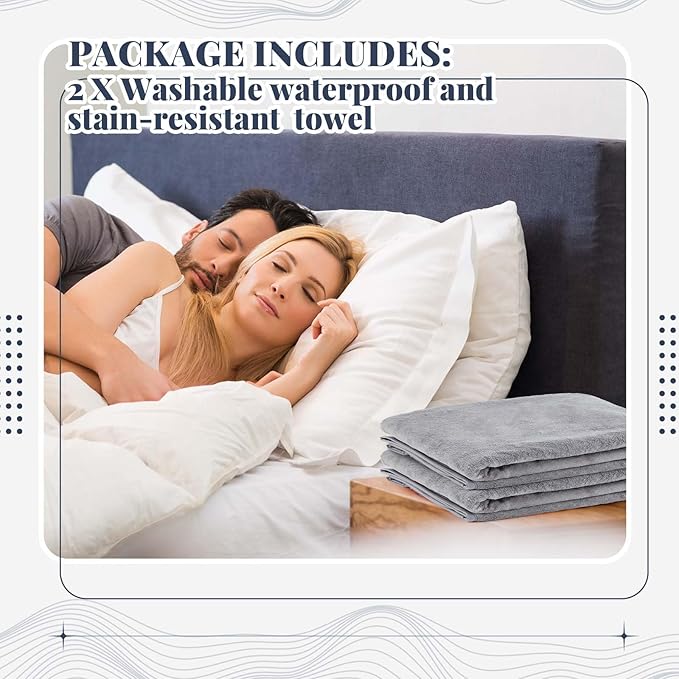 1 Pcs Couples Waterproof Mat Lover Reusable Stainproof Blanket Quiet Easy Use - Image 3