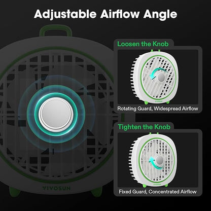 VIVOSUN AeroWave D4, 4” Grow Tent Clip Fan - Image 4