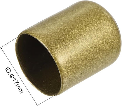 uxcell 20pcs Rubber End Caps 17mm ID Vinyl Round Tube Bolt Cap Cover Thread - Image 3