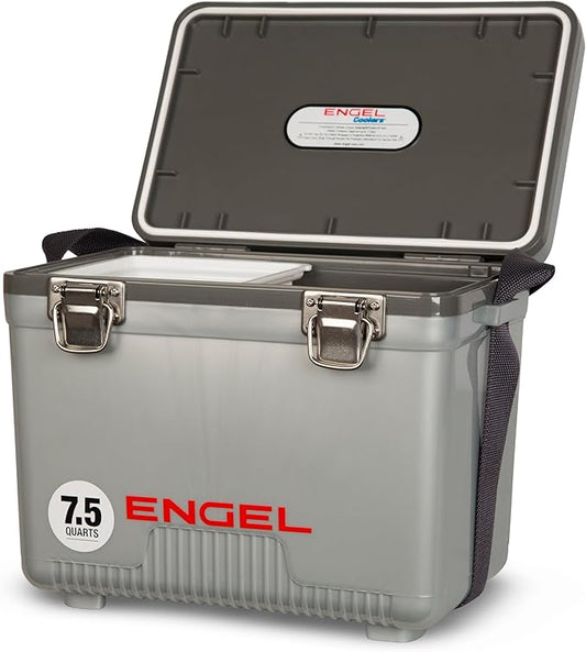 Engel UC7 7.5qt Leak-Proof, Air Tight, Drybox Cooler and Small Hard Shell by ENGEL