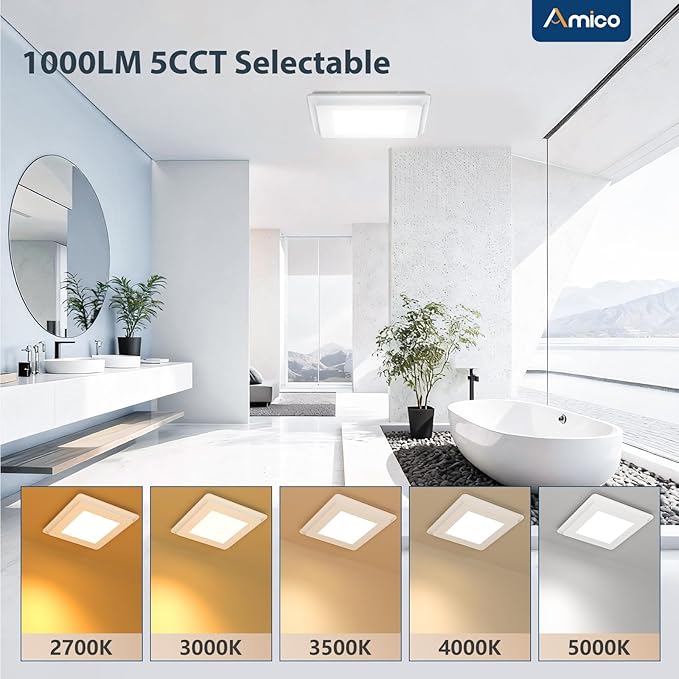 Amico Bathroom Exhaust Fan - Image 3