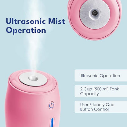 LivePure Cool Mist Humidifiers for Bedroom. Small Humidifier for Babies - Image 6