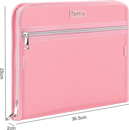 Fireproof Safe Accordion File Organizer Bag Folder, Waterproof Expanding Filing - Image 5