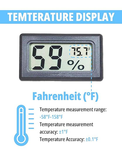 Hygrometer, Humidity Meter, Hydrometer, Room Thermometer Indoor, Humidity Sensor - Image 3
