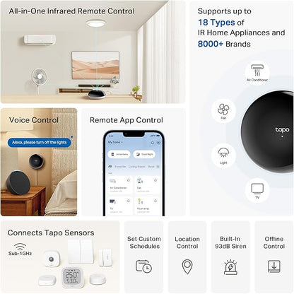 Tapo Smart IR & IoT Hub with Chime - Image 2