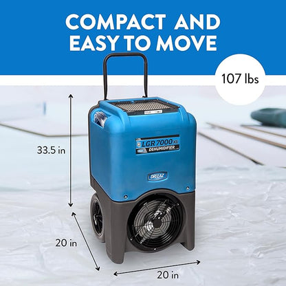 Dri-Eaz LGR 7000XLi Commercial Dehumidifier - Image 3