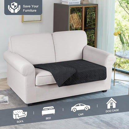 TAOCOCO 100% Waterproof Sofa Cushion Cover Reversible Couch Seat Cover - Image 5