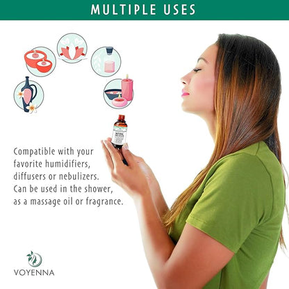 Essential Oil Breathe Blend for Diffuser, Humidifier, Aromatherapy & Rub - Image 2