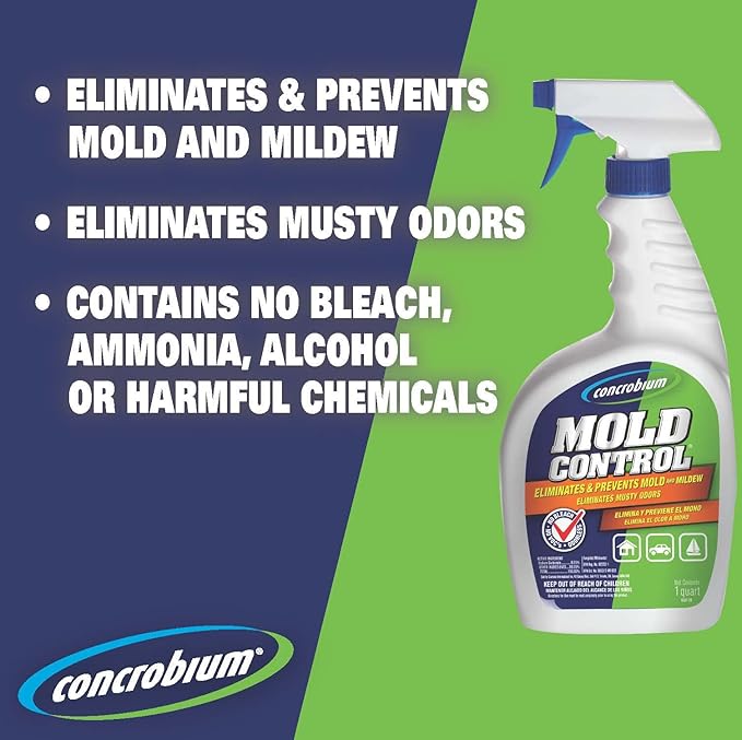 Concrobium Mold Control, 1 Gallon Refill, Eliminates and Prevents Mold - Image 2