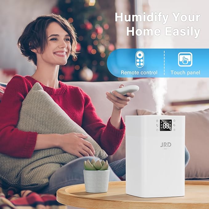 JRD Humidifiers 4L for Bedroom, Cool Mist Humidifier for Large Room, 40H Runtime - Image 7