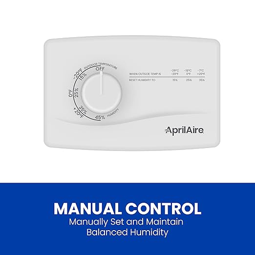 AprilAire 4655 Manual Whole-House Duct or Wall Mounted Humidifier Control - Image 2