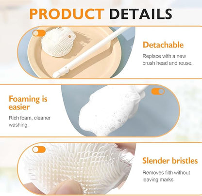 360° Flexible Silicone Bottle Brush - Image 5