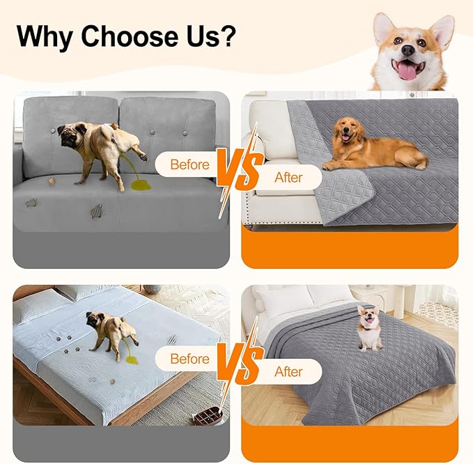 Smiry Reversible Waterproof Couch Covers - Image 5
