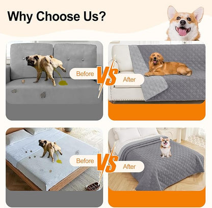 Smiry Reversible Waterproof Couch Covers - Image 5