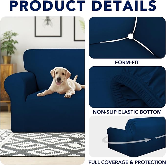 PureFit 100% Dual Waterproof Couch Cover Slipcovers - Image 4