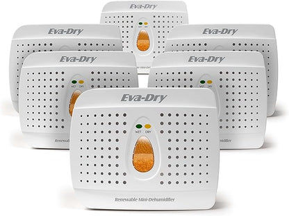 Eva-Dry E-333 Wireless Mini Dehumidifier. Top Moisture Absorber by EVADRY