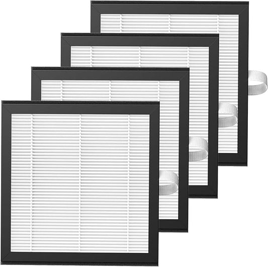 4 Pack DH02 H13 HEPA Replacement Filter Compatible by JORAIR
