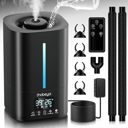 1.32 Gal / 5L Reptile Humidifier Fogger, Timer Function, Humidifier by Unknown